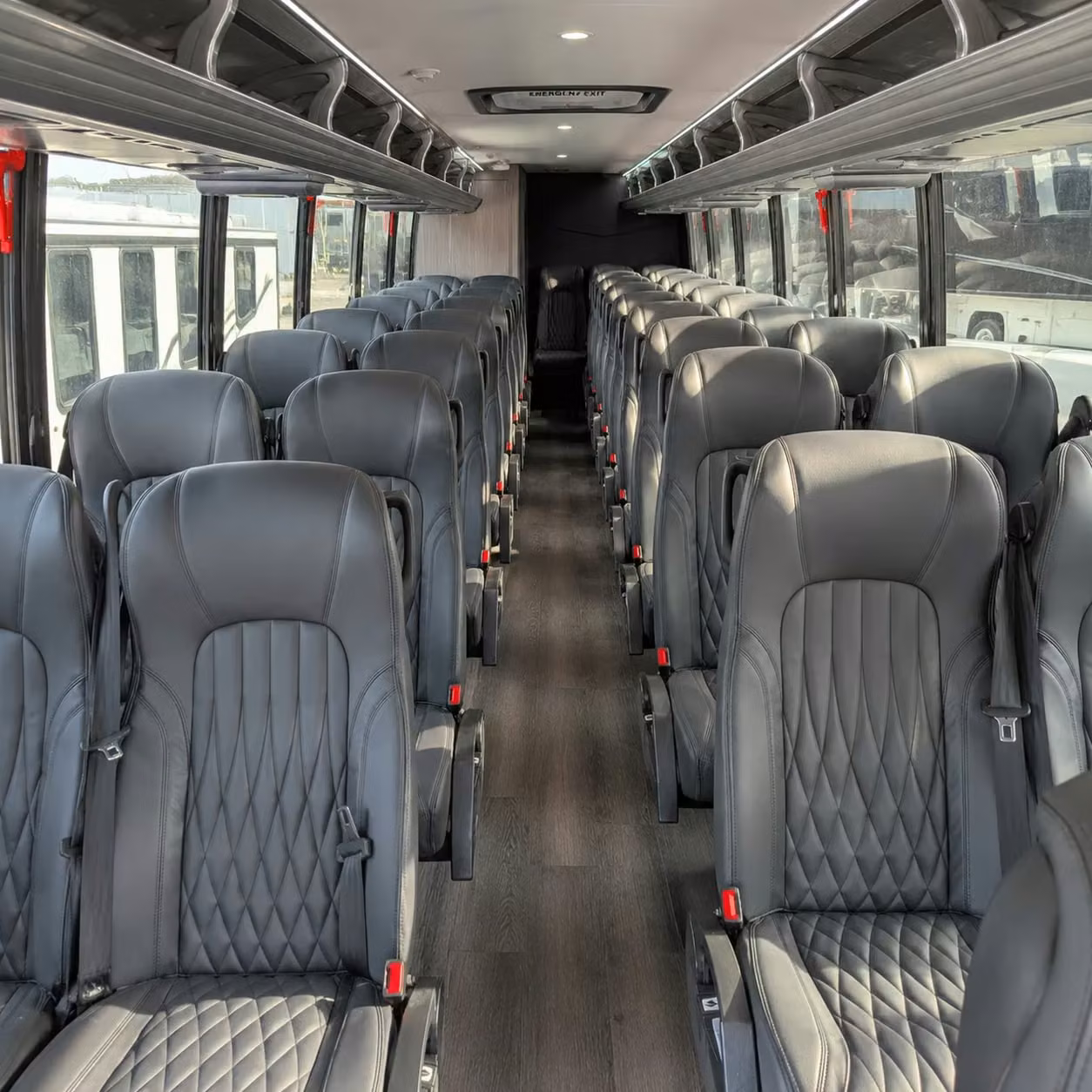 30 passenger minibus inside