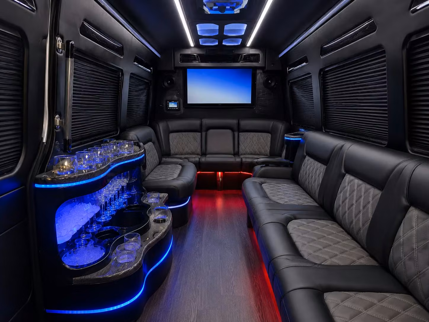 bus rental options for vacaville trips