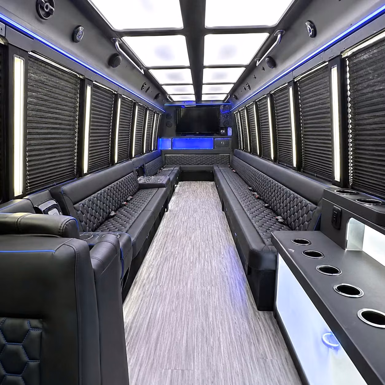 party bus interior