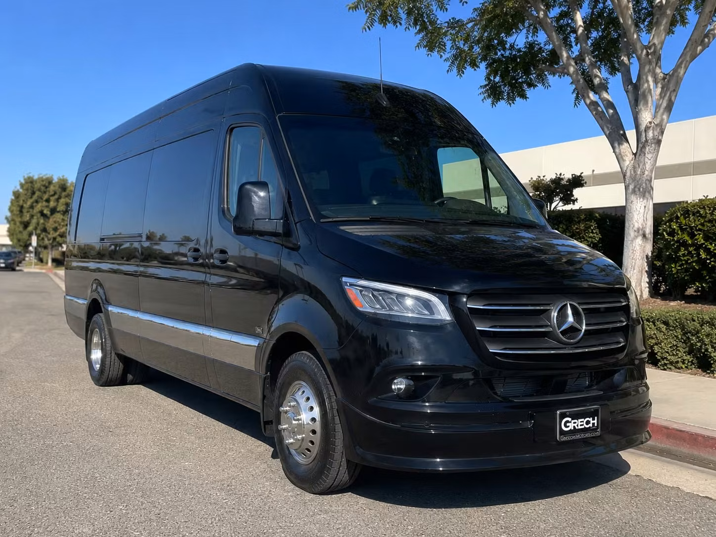 sprinter van with driver
