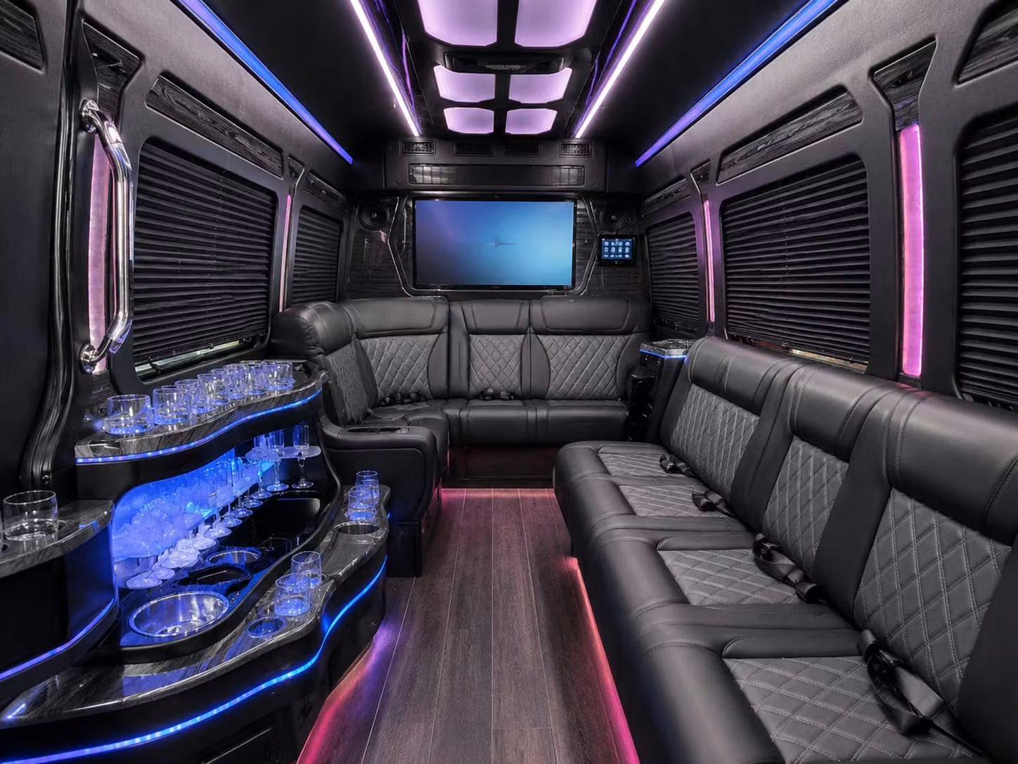 wherever your bridal party needs to go in vacaville a private bus handles every stop