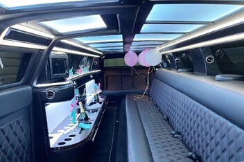 Vacaville Limousine Interior
